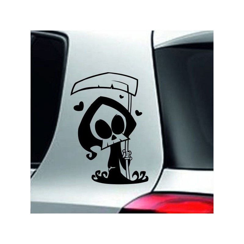 Aufkleber SET Auto Heckscheibe Car Tattoo Style La Familia Pferd Gecko Sprüche Power Blumen Ranke Fee Hexe Faultier Kolben