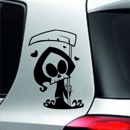 Aufkleber SET Auto Heckscheibe Car Tattoo Style La Familia Pferd Gecko Sprüche Power Blumen Ranke Fee Hexe Faultier Kolben