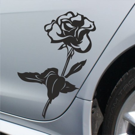 Aufkleber SET Auto Heckscheibe Car Tattoo Style La Familia Pferd Gecko Sprüche Power Blumen Ranke Fee Hexe Faultier Kolben
