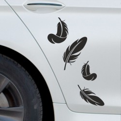 Aufkleber SET Auto Heckscheibe Car Tattoo Style La Familia Pferd Gecko Sprüche Power Blumen Ranke Fee Hexe Faultier Kolben