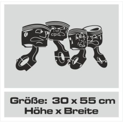 Aufkleber Auto Heckscheibe Car Tattoo Style La Familia Pferd Pferde Gecko Sprüche Power Blumen Ranke Fee Hexe Faultier Kolben