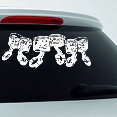 Aufkleber Auto Heckscheibe Car Tattoo Style La Familia Pferd Pferde Gecko Sprüche Power Blumen Ranke Fee Hexe Faultier Kolben