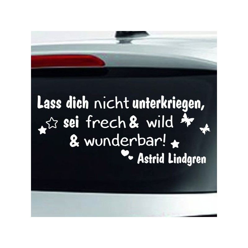 Aufkleber Auto Heckscheibe Car Tattoo Style La Familia Pferd Pferde Gecko Sprüche Power Blumen Ranke Fee Hexe Faultier Kolben