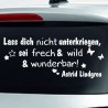 Aufkleber Auto Heckscheibe Car Tattoo Style La Familia Pferd Pferde Gecko Sprüche Power Blumen Ranke Fee Hexe Faultier Kolben