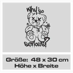 Aufkleber Auto Heckscheibe Car Tattoo Style La Familia Pferd Pferde Gecko Sprüche Power Blumen Ranke Fee Hexe Faultier Kolben