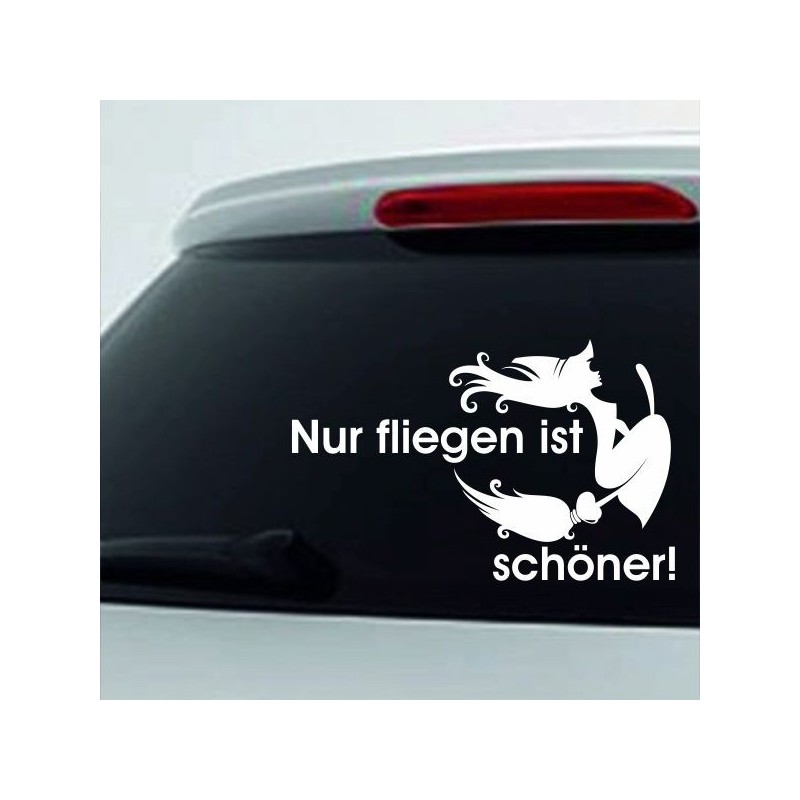 Aufkleber Auto Heckscheibe Car Tattoo Style La Familia Pferd Pferde Gecko Sprüche Power Blumen Ranke Fee Hexe Faultier Kolben