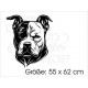 Amstaff Hund Welpe Hündchen Kampfhund DOG Aufkleber Auto Tattoo Car Style Sticker