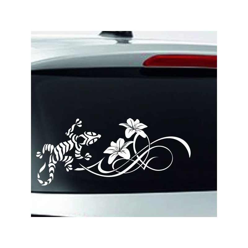 Aufkleber Auto Heckscheibe Car Tattoo Style La Familia Pferd Pferde Gecko Sprüche Power Blumen Ranke Fee Hexe Faultier Kolben
