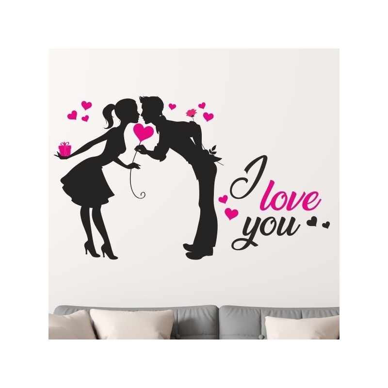 Wandaufkleber Wandtattoo Aufkleber Wand 2farbig Blumen Ranke Dekor Tattoo Musik Swing Noten Blüten Blumen Landschaft Rosen Liebe