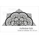 Mandala Aufkleber SET Auto SET Car Ornament Orient orientalisches Dekor