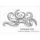 Krake Oktopus Tintenfisch Aufkleber SET Auto Car Sticker Meer Wasser