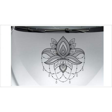 Mandala Aufkleber Auto Car Ornament Tattoo Orient Tribal Dekor