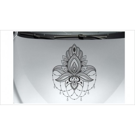Mandala Aufkleber Auto Car Ornament Tattoo Orient Tribal Dekor
