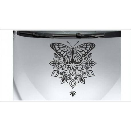 Mandala Aufkleber Auto Car Ornament Tattoo Orient Tribal Dekor