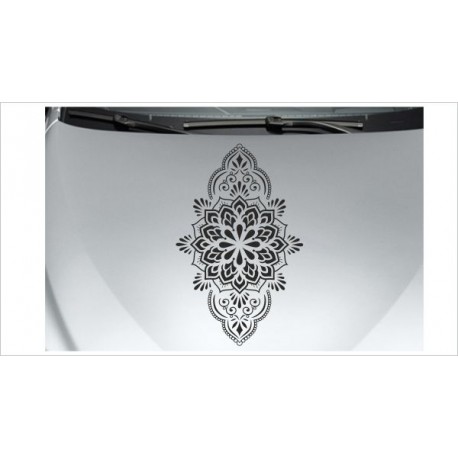 Mandala Aufkleber Auto Car Ornament Tattoo Orient Tribal Dekor