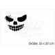 Böser Blick No Fear Bad Joker Lachen Aufkleber Auto Car Stye Tattoo Heckscheibe Lack & Glas