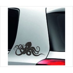 Tintenfisch Krake Oktopus Meer Wasser Tribal Aufkleber Auto Car Stye Tattoo Heckscheibe Lack & Glas