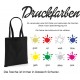 Stoffbeutel Shopping Queen + Name Baumwolltasche Bio Tasche bedruckt Jute Aufdruck lange Hänkel