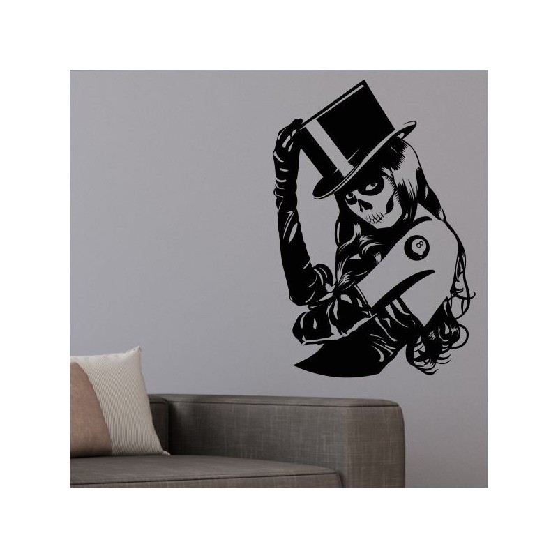 Wandaufkleber Wandtattoo Sprüche Vintage Sugar Skull Bulli Bus Familie Endlosschleife Mandala Buddha Drache Liebe Faultier