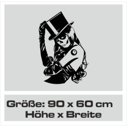 Wandaufkleber Wandtattoo Sprüche Vintage Sugar Skull Bulli Bus Familie Endlosschleife Mandala Buddha Drache Liebe Faultier