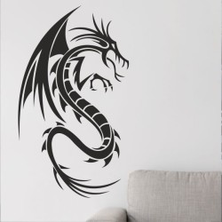 Wandaufkleber Wandtattoo Sprüche Vintage Sugar Skull Bulli Bus Familie Endlosschleife Mandala Buddha Drache Liebe Faultier