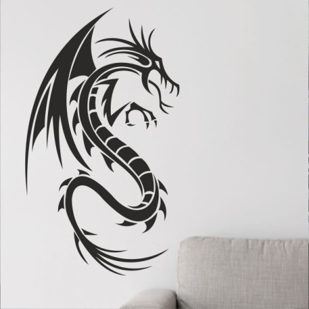 Wandaufkleber Wandtattoo Sprüche Vintage Sugar Skull Bulli Bus Familie Endlosschleife Mandala Buddha Drache Liebe Faultier