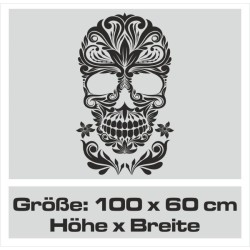 Wandaufkleber Wandtattoo Sprüche Vintage Sugar Skull Bulli Bus Familie Endlosschleife Mandala Buddha Drache Liebe Faultier