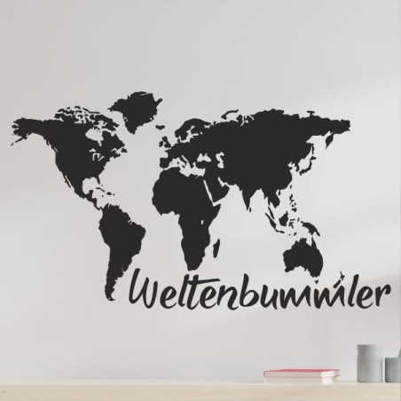 Wandaufkleber Wandtattoo Sprüche Vintage Sugar Skull Bulli Bus Familie Endlosschleife Mandala Buddha Drache Liebe Faultier