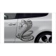 Cobra Gift Schlange Snake Aufkleber SET Auto Car Style Tattoo Folie Beschriften