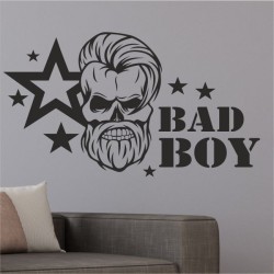 Wandaufkleber Wandtattoo Sprüche Vintage Sugar Skull Bulli Bus Familie Endlosschleife Mandala Buddha Drache Liebe Faultier