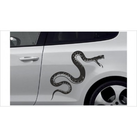 Cobra Gift Schlange Snake Aufkleber SET Auto Car Style Tattoo Folie Beschriften