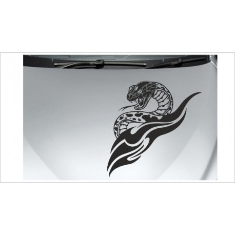 Schlange Cobra Gift Snake Schwert Dolch Degen Aufkleber Auto Tattoo Car Style Sticker