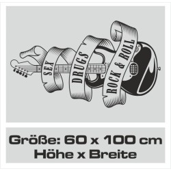 Wandaufkleber Wandtattoo Sprüche Vintage Sugar Skull Bulli Bus Familie Endlosschleife Mandala Buddha Drache Liebe Faultier