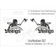 Wikinger Nordic Viking Schwert & Schild Thor Odin Aufkleber SET Auto Tattoo Car Style Sticker