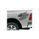 Pick Up Dodge RAM Amerika Flagge Muscle Car Aufkleber SET Auto Tattoo Car Style Sticker