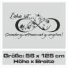 Wandaufkleber Wandtattoo Aufkleber Wand Liebe ist.. Endlosschleife Wunschnamen Ehepartner Verliebte Sprüche Familie Worte Herz