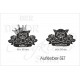 Pick Up Dodge RAM Amerika Panther Rose King & Queen Car Aufkleber SET Auto Tattoo Car Style Sticker