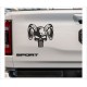 Pick Up Dodge RAM Punisher Widder Skull Muscle Car Aufkleber SET Auto Tattoo Car Style Sticker