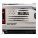 Pick Up Dodge RAM Amerika Flagge REBEL Muscle Car Aufkleber SET Auto Tattoo Car Style Sticker