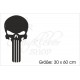 Pick Up Dodge RAM Punisher Skull Totenkopf Muscle Car Aufkleber SET Auto Tattoo Car Style Sticker