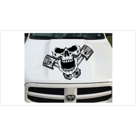 Muscle Car Pick Up Dodge RAM Widder Rennstreifen Viper Aufkleber Auto Tattoo Car Style Sticker