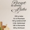 Wandaufkleber Wandtattoo Aufkleber Wand Liebe ist.. Endlosschleife Wunschnamen Ehepartner Verliebte Sprüche Familie Worte Herz