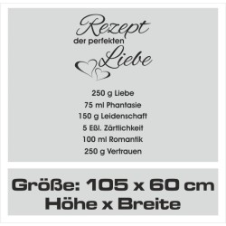 Wandaufkleber Wandtattoo Aufkleber Wand Liebe ist.. Endlosschleife Wunschnamen Ehepartner Verliebte Sprüche Familie Worte Herz