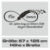 Wandaufkleber Wandtattoo Aufkleber Wand Liebe ist.. Endlosschleife Wunschnamen Ehepartner Verliebte Sprüche Familie Worte Herz