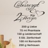 Wandaufkleber Wandtattoo Aufkleber Wand Liebe ist.. Endlosschleife Wunschnamen Ehepartner Verliebte Sprüche Familie Worte Herz