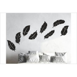 Schlafzimmer 8x Feder Vogel Vögel Möwen Wandtattoo Aufkleber Wand Wandsticker