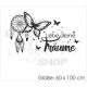 Traumfänger Möwe Leben deine Traum Schmetterling Hoffung Feder Dream Schlafzimmer Wandtattoo Aufkleber Wand Wandsticker