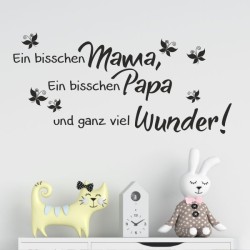 Wandaufkleber Wandtattoo Aufkleber Baby Babies Wunschnamen Sterne Häschen kleiner Prinz kleine Prinzessin Fee Elfen Gewicht Name