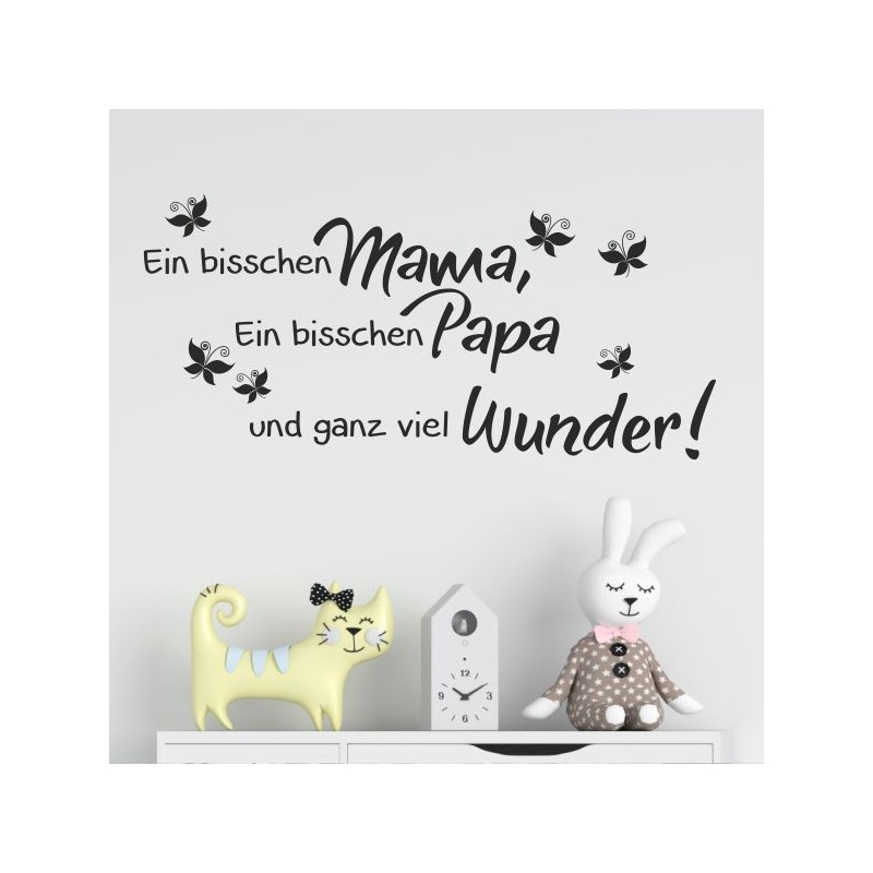 Wandaufkleber Wandtattoo Aufkleber Baby Babies Wunschnamen Sterne Häschen kleiner Prinz kleine Prinzessin Fee Elfen Gewicht Name