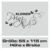 Wandaufkleber Wandtattoo Aufkleber Baby Babies Wunschnamen Sterne Häschen kleiner Prinz kleine Prinzessin Fee Elfen Gewicht Name